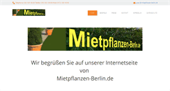 Desktop Screenshot of mietpflanzen-berlin.de