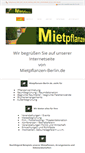 Mobile Screenshot of mietpflanzen-berlin.de
